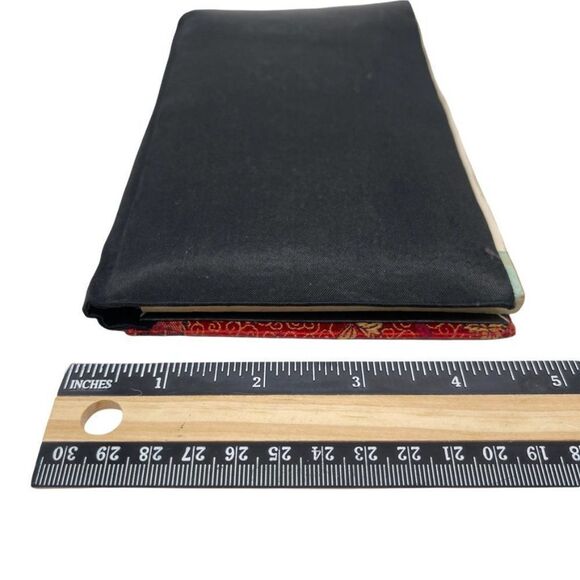 Rare Handmade Silk-Covered Bridge Scoresheets w/ Original Pencil Hong Ko… - Picture 10 of 12